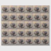 German Wirehaire Pointer Cadeaupapier (Vlak)