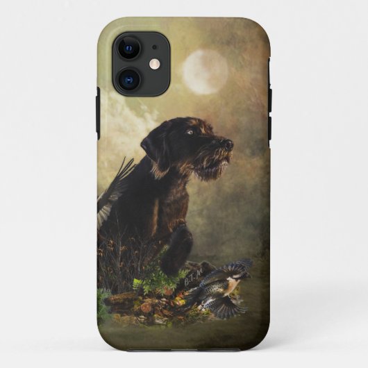 German Wirehaire Pointer Case-Mate iPhone Case (Achterkant)