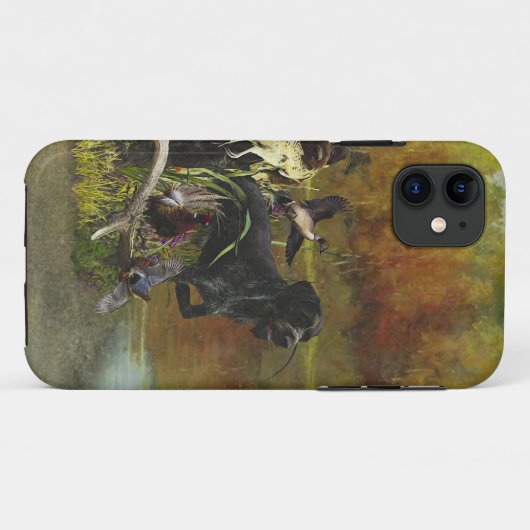 German Wirehaire Pointer Case-Mate iPhone Case (Achterkant (horizontaal))