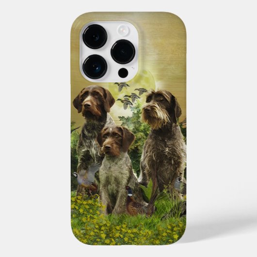 German Wirehaire Pointer Case-Mate iPhone Case (Achterkant)