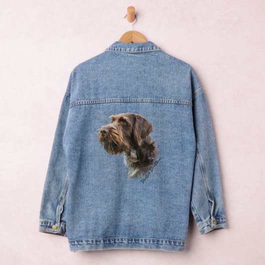 German Wirehaire Pointer Denim Jacket (Hangar)