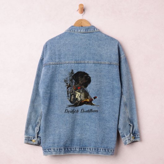 German Wirehaire Pointer Denim Jacket (Hangar)