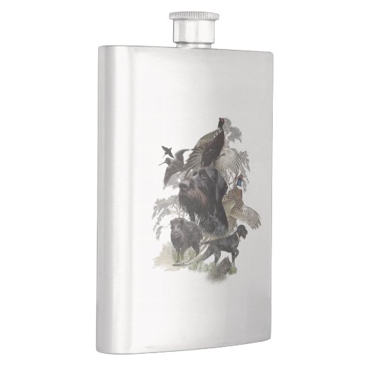 German Wirehaire Pointer Flacon (Rechts)