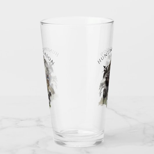 German Wirehaire Pointer Glas (Rechts)