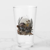 German Wirehaire Pointer Glas (Achterkant)