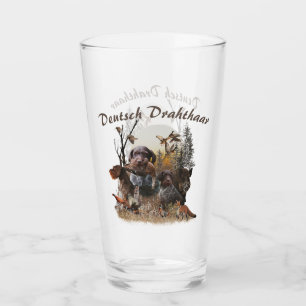 German Wirehaire Pointer Glas