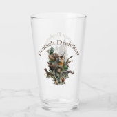 German Wirehaire Pointer Glas (Achterkant)