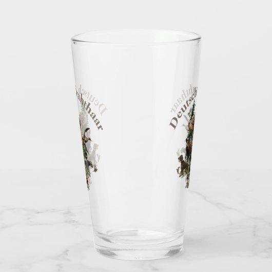 German Wirehaire Pointer Glas (Links)