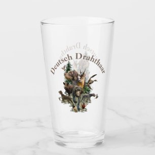 German Wirehaire Pointer Glas