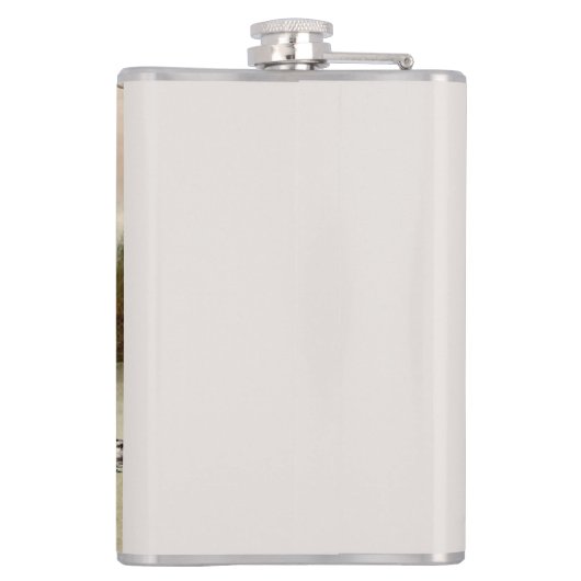 German Wirehaire Pointer Heupfles (Achterkant)