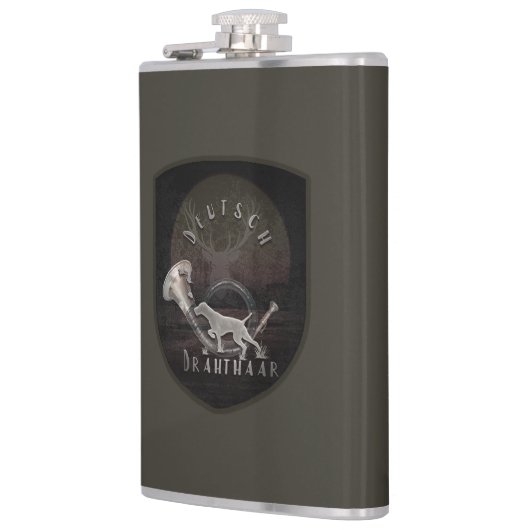 German Wirehaire Pointer Heupfles (Links)