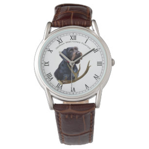 German Wirehaire Pointer Horloge