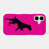 German Wirehaire Pointer iPhone 16 Hoesje (Achterkant horizontaal)