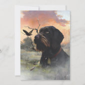 German Wirehaire Pointer Kaart (Voorkant)