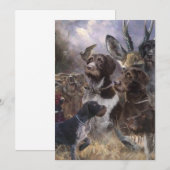 German Wirehaire Pointer Kaart (Voorkant / Achterkant)