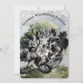 German Wirehaire Pointer Kaart (Voorkant)