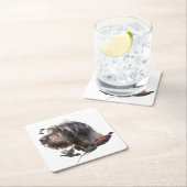 German Wirehaire Pointer Kartonnen Onderzetters (Insitu)