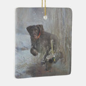 German Wirehaire Pointer Keramisch Ornament (Rechts)
