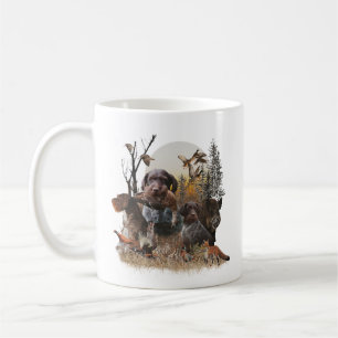 German Wirehaire Pointer Koffiemok