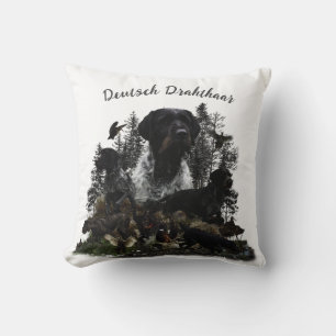 German Wirehaire Pointer Kussen
