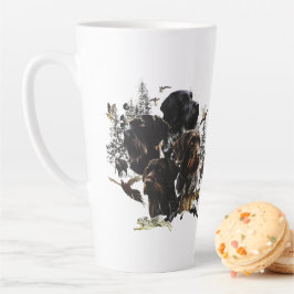 German Wirehaire Pointer Latte Mok