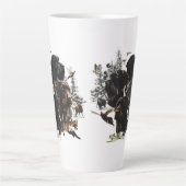 German Wirehaire Pointer Latte Mok (Voorkant)