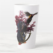 German Wirehaire Pointer Latte Mok (Voorkant)