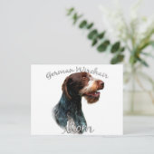 German Wirehaire Pointer Ma 2 Briefkaart (Staand voorkant)