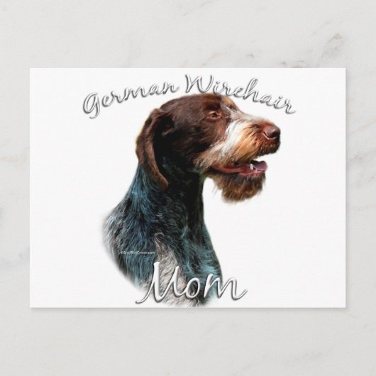 German Wirehaire Pointer Ma 2 Briefkaart (Voorkant)