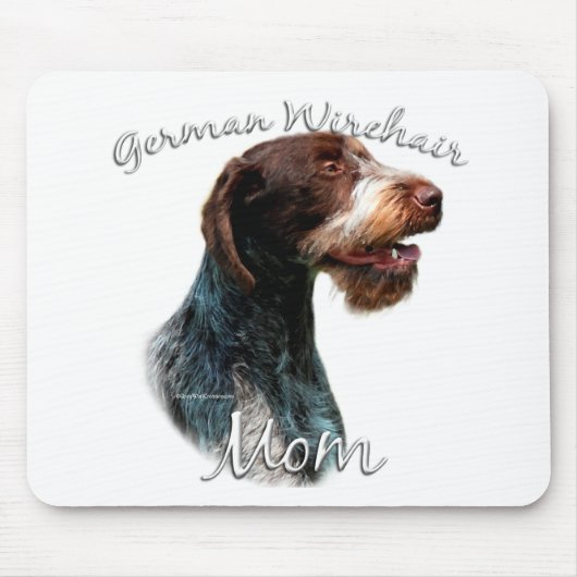 German Wirehaire Pointer Ma 2 Muismat (Voorkant)