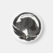 German Wirehaire Pointer Magneet (Voorkant)