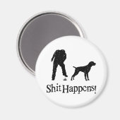 German Wirehaire Pointer Magneet (Voorkant / Achterkant)