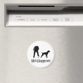 German Wirehaire Pointer Magneet (Insitu (Vaatwasser))