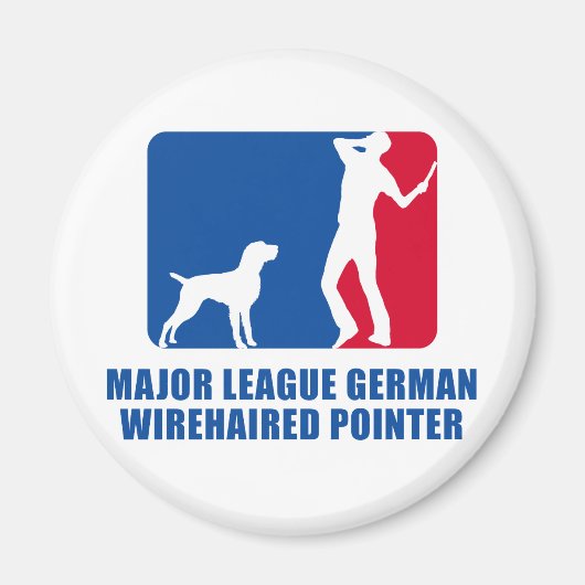 German Wirehaire Pointer Magneet (Voorkant)
