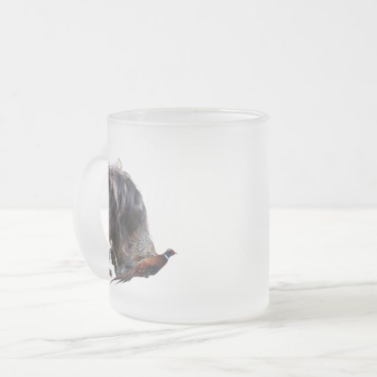 German Wirehaire Pointer Matglas Koffiemok (Voorkant links)