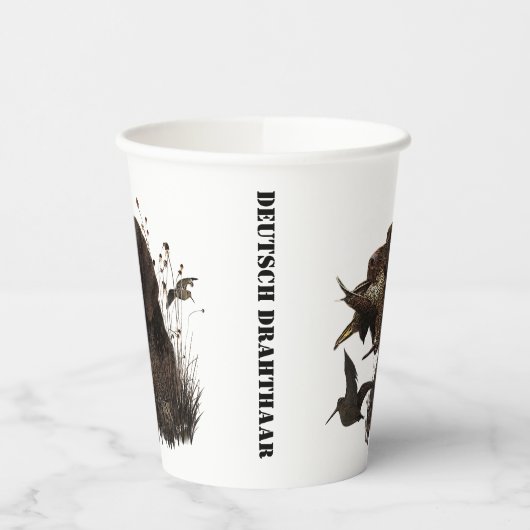 German Wirehaire Pointer Papieren Bekers (Links)