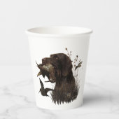 German Wirehaire Pointer Papieren Bekers (Voorkant)