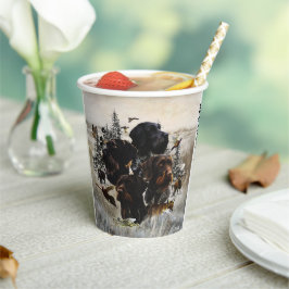 German Wirehaire Pointer Papieren Bekers