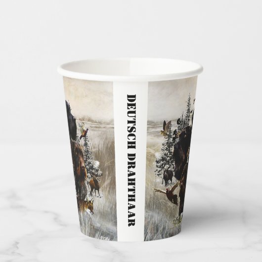 German Wirehaire Pointer Papieren Bekers (Links)