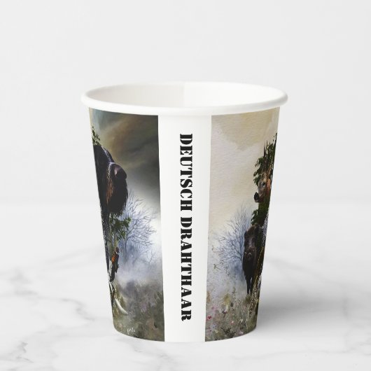 German Wirehaire Pointer Papieren Bekers (Links)