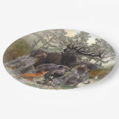 German Wirehaire Pointer Papieren Bordje (Gekanteld)