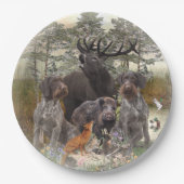 German Wirehaire Pointer Papieren Bordje (Voorkant)