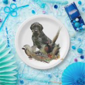 German Wirehaire Pointer Papieren Bordje (Feest)