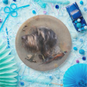 German Wirehaire Pointer Papieren Bordje (Feest)