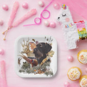 German Wirehaire Pointer Papieren Bordje (Feest)