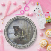 German Wirehaire Pointer Papieren Bordje (Feest)