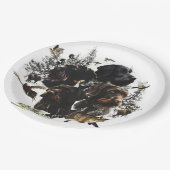 German Wirehaire Pointer Papieren Bordje (Gekanteld)