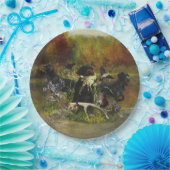 German Wirehaire Pointer Papieren Bordje (Feest)