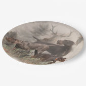 German Wirehaire Pointer Papieren Bordje (Gekanteld)