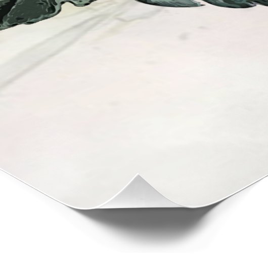 German Wirehaire Pointer Perfect Poster (Hoek)